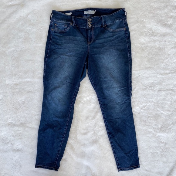 torrid Denim - Torrid Denim Skinny Jegging Medium Wash Size 20